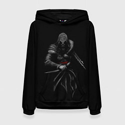 Толстовка-худи женская Assassin’s Creed, цвет: 3D-черный