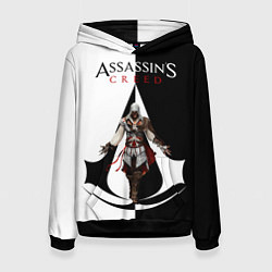 Толстовка-худи женская Assassin’s Creed, цвет: 3D-черный