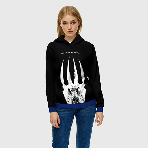 Женская толстовка Hollow Knight / 3D-Синий – фото 3