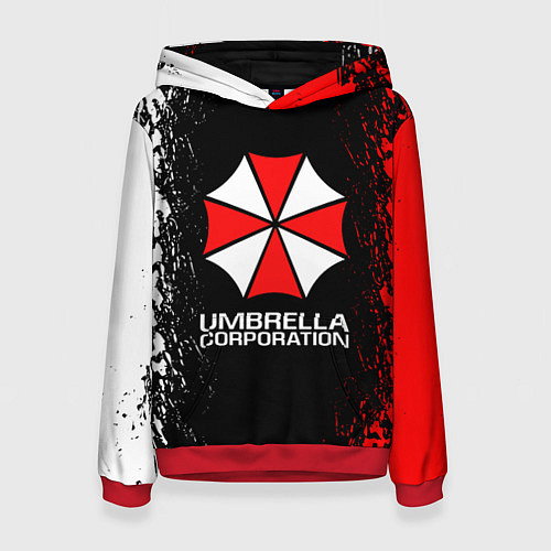 Женская толстовка UMBRELLA CORP / 3D-Красный – фото 1