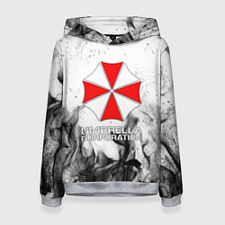 Толстовка-худи женская UMBRELLA CORP, цвет: 3D-меланж