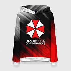 Толстовка-худи женская UMBRELLA CORP, цвет: 3D-белый