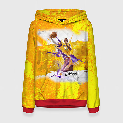 Женская толстовка Kobe Bryant / 3D-Красный – фото 1