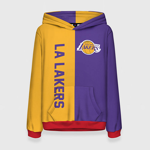 Женская толстовка LA LAKERS / 3D-Красный – фото 1