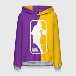 Толстовка-худи женская NBA Kobe Bryant, цвет: 3D-меланж