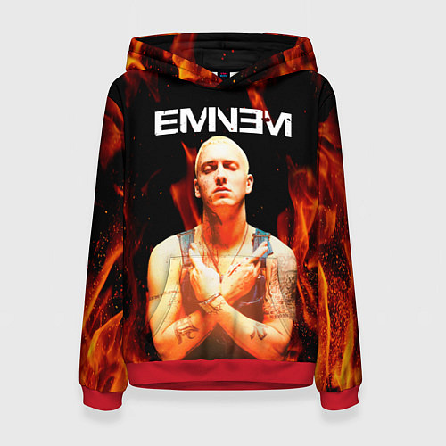 Женская толстовка EMINEM / 3D-Красный – фото 1