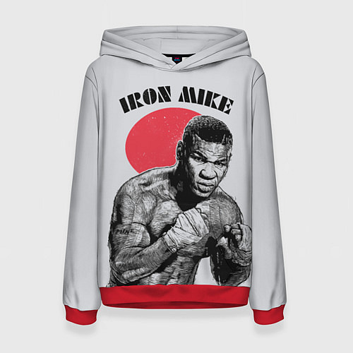Женская толстовка Iron Mike / 3D-Красный – фото 1