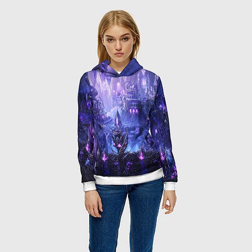 Женская толстовка HEROES / 3D-Белый – фото 3
