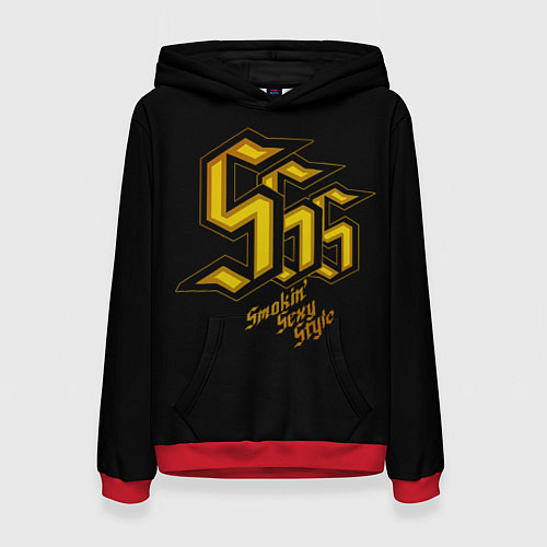 Женская толстовка SSS Rank / 3D-Красный – фото 1