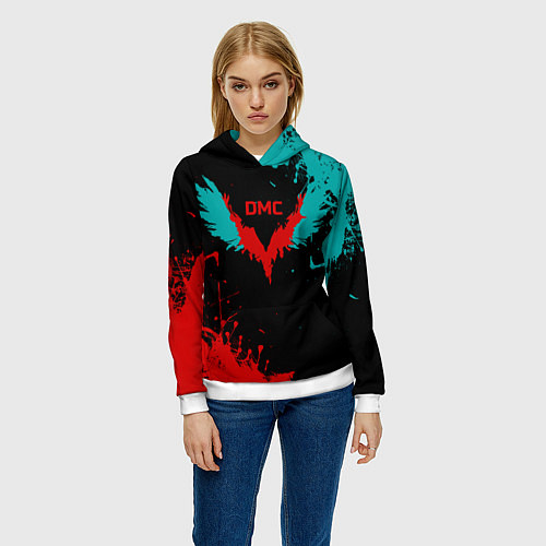 Женская толстовка DMC / 3D-Белый – фото 3