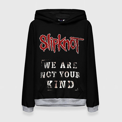 Женская толстовка SLIPKNOT WANYK / 3D-Меланж – фото 1