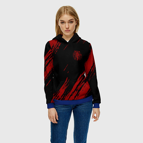 Женская толстовка Стальной алхимик / 3D-Синий – фото 3