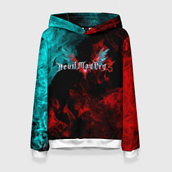 Толстовка-худи женская DEVIL MAY CRY, цвет: 3D-белый