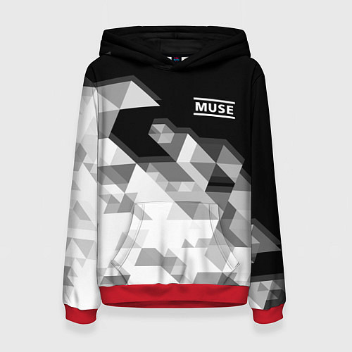 Женская толстовка Muse / 3D-Красный – фото 1