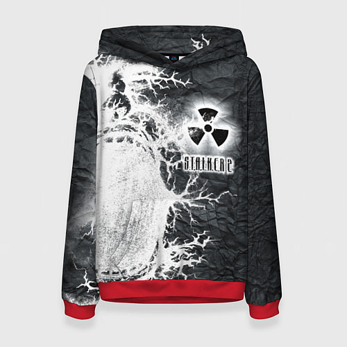 Женская толстовка Сталкер / 3D-Красный – фото 1