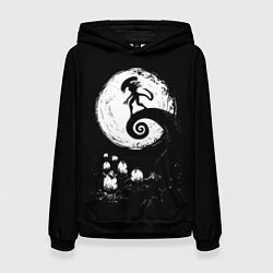 Толстовка-худи женская ЧУЖОЙ, цвет: 3D-черный