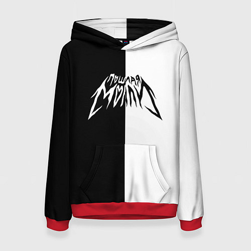 Женская толстовка ПОШЛАЯ МОЛЛИ / 3D-Красный – фото 1