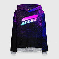 Женская толстовка ATEEZ neon