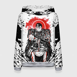Толстовка-худи женская BERSERK, цвет: 3D-меланж
