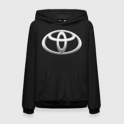 Женская толстовка Toyota carbon