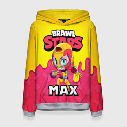 Толстовка-худи женская BRAWL STARS MAX, цвет: 3D-меланж