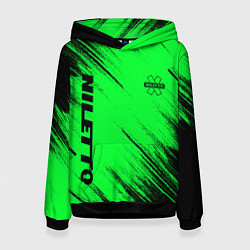 Толстовка-худи женская Niletto, цвет: 3D-черный