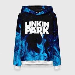 Толстовка-худи женская LINKIN PARK, цвет: 3D-белый