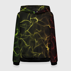 Толстовка-худи женская Background, цвет: 3D-черный