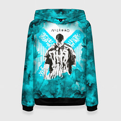 Толстовка-худи женская NILETTO, цвет: 3D-черный