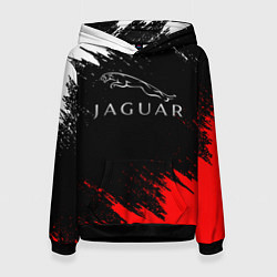 Толстовка-худи женская Jaguar, цвет: 3D-черный