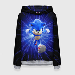 Толстовка-худи женская SONIC, цвет: 3D-меланж