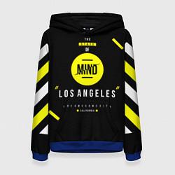 Толстовка-худи женская Off-White: Los Angeles, цвет: 3D-синий