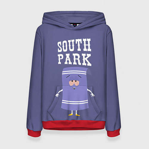 Женская толстовка South Park Полотенчико / 3D-Красный – фото 1