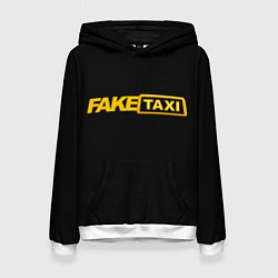 Толстовка-худи женская Fake Taxi, цвет: 3D-белый