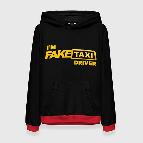 Женская толстовка Fake Taxi / 3D-Красный – фото 1