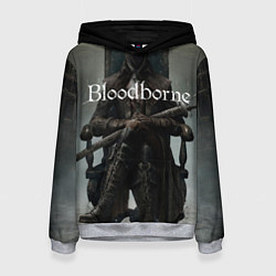 Толстовка-худи женская Bloodborne, цвет: 3D-меланж