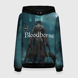 Толстовка-худи женская Bloodborne, цвет: 3D-черный