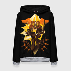 Толстовка-худи женская Final Fantasy, цвет: 3D-меланж