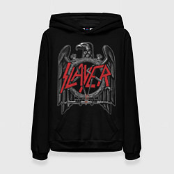 Толстовка-худи женская Slayer, цвет: 3D-черный