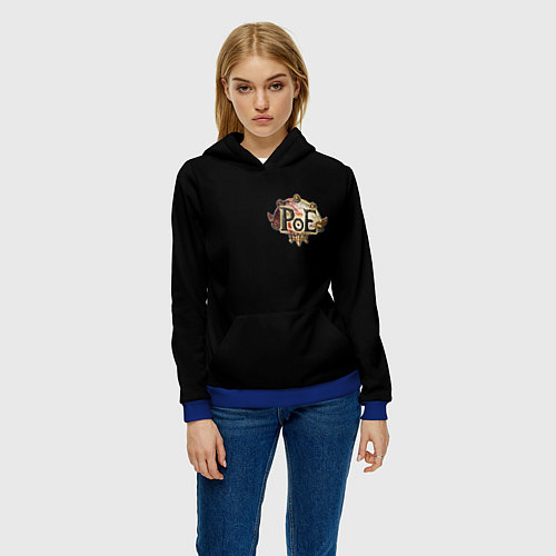 Женская толстовка Path of Exile 8 / 3D-Синий – фото 3