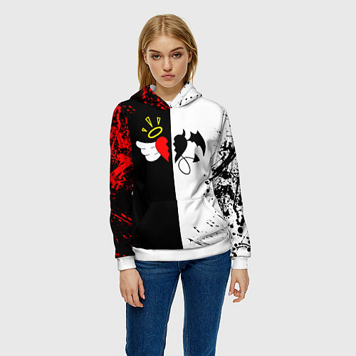 Женская толстовка Payton Moormeier спина / 3D-Белый – фото 3