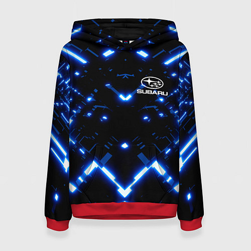 Женская толстовка SUBARU / 3D-Красный – фото 1