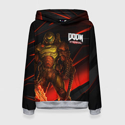 Толстовка-худи женская DOOM ETERNAL, цвет: 3D-меланж