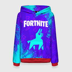 Толстовка-худи женская FORTNITE ФОРТНАЙТ, цвет: 3D-красный