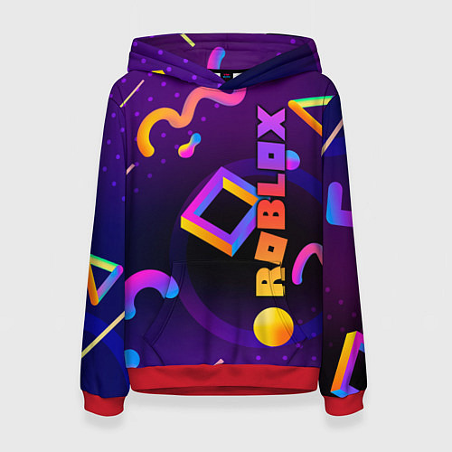 Женская толстовка Roblox / 3D-Красный – фото 1