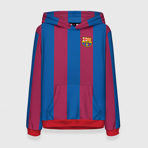Женская толстовка FC Barcelona 2021 / 3D-Красный – фото 1