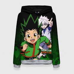 Толстовка-худи женская Hunter x Hunter, цвет: 3D-меланж