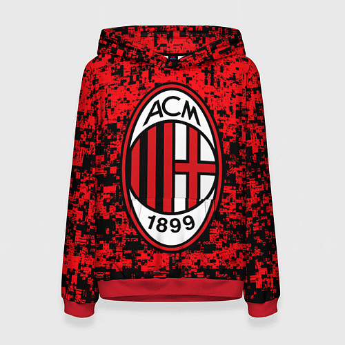 Женская толстовка MILAN / 3D-Красный – фото 1