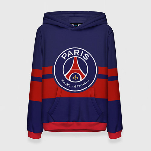 Женская толстовка PSG / 3D-Красный – фото 1
