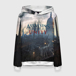 Толстовка-худи женская Assassin’s Creed Unity, цвет: 3D-белый